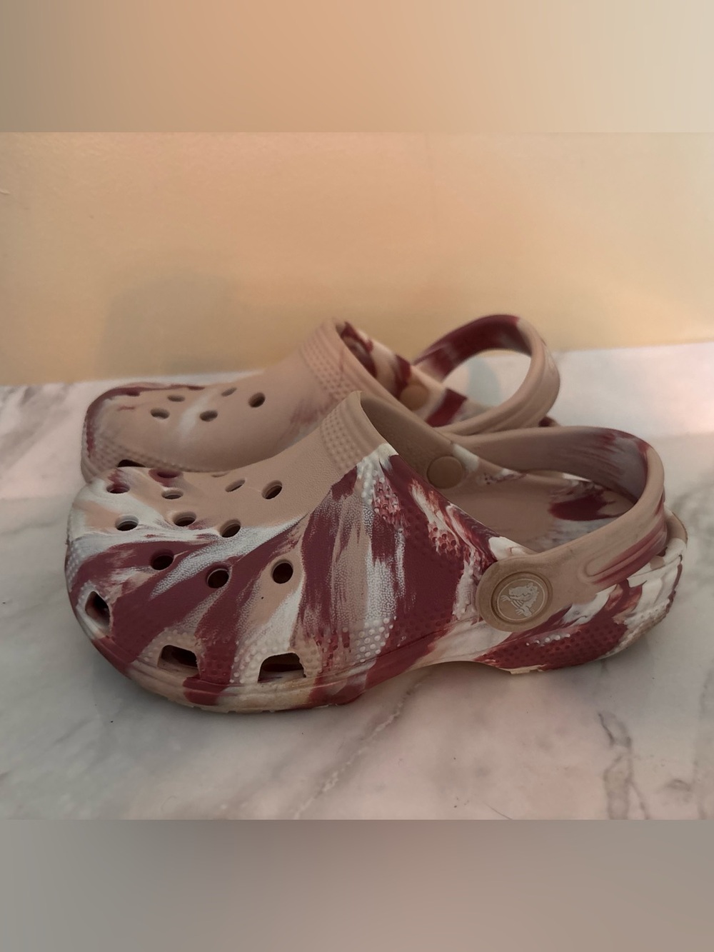 Crocs Kids Tie-Dye shoes Size 12